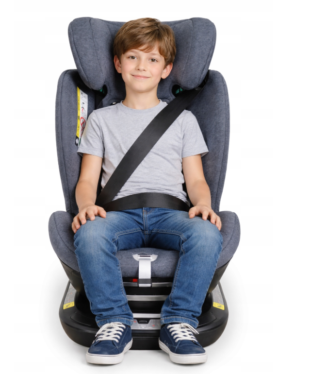 START BABY NANO Automobilinė kėdutė 40-150 cm i-Size R129, ISOFIX, 360°, atraminė koja