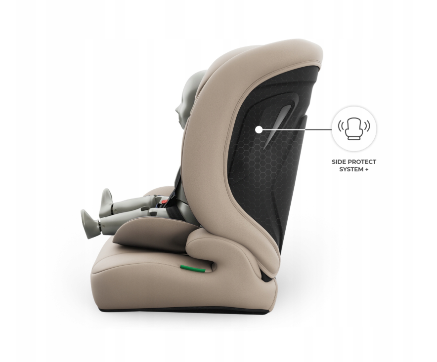 KINDERKRAFT Automobilinė kėdutė COMFORT UP 2 PLUS i-Size smėlinė