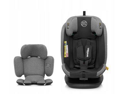 Sesttino Octagon Pro Automobilinė kėdutė 40-150 cm i-Size R129, ISOFIX, 360°