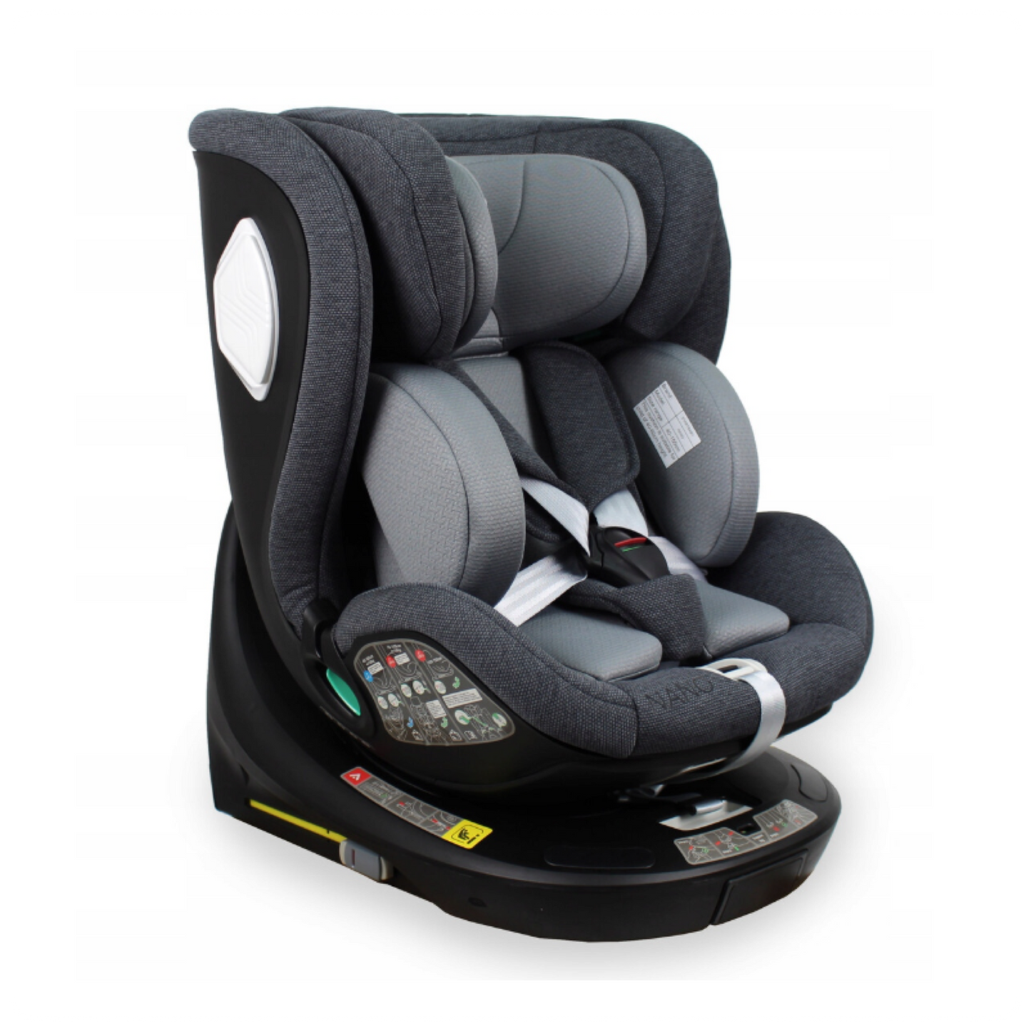 START BABY NANO Automobilinė kėdutė 40-150 cm i-Size R129, ISOFIX, 360°, atraminė koja