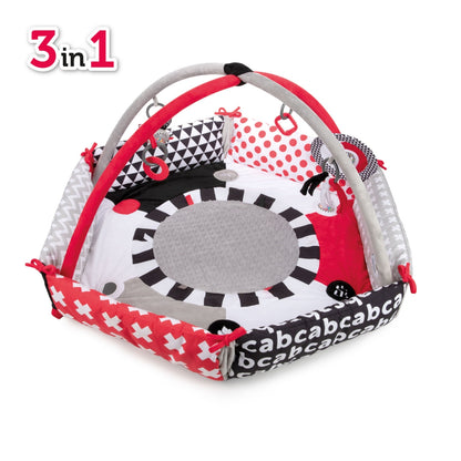 Canpol babies žaidimų kilimėlis SENSORY TOYS 68/077
