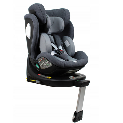 START BABY NANO Automobilinė kėdutė 40-150 cm i-Size R129, ISOFIX, 360°, atraminė koja