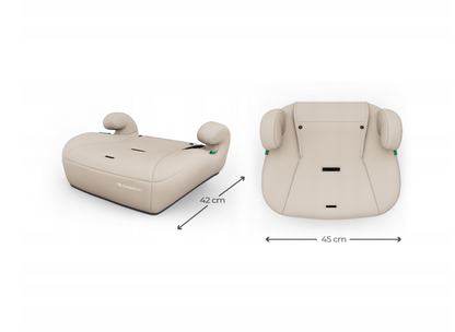 KINDERKRAFT Automobilinė kėdutė COMFORT UP 2 PLUS i-Size smėlinė