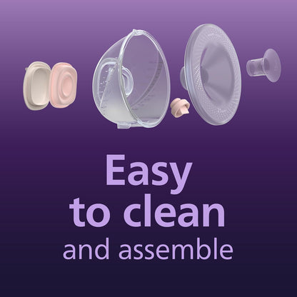 Philips Avent Hands-Free elektrinis dvigubas pientraukis, pradžios rinkinys SCD553/11