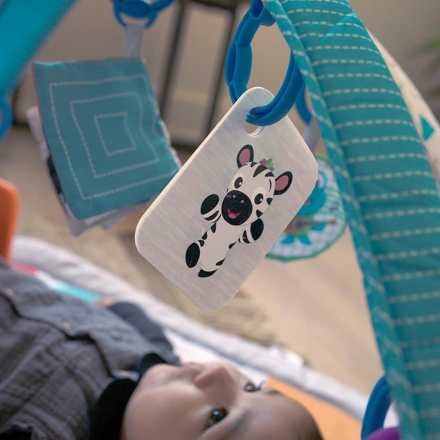 Baby Einstein lavinamasis kilimėlis Kickin’ Tunes 4in1