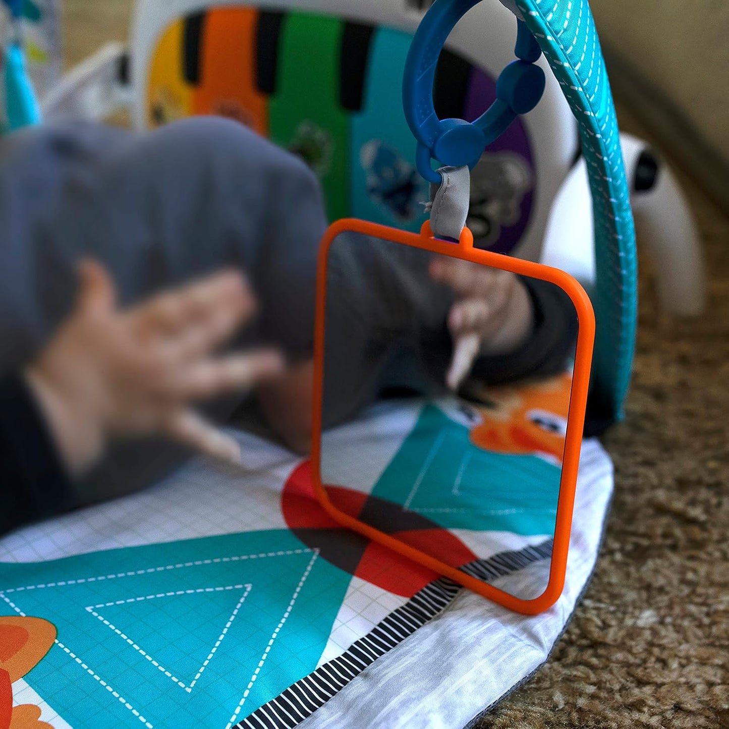 Baby Einstein lavinamasis kilimėlis Kickin’ Tunes 4in1