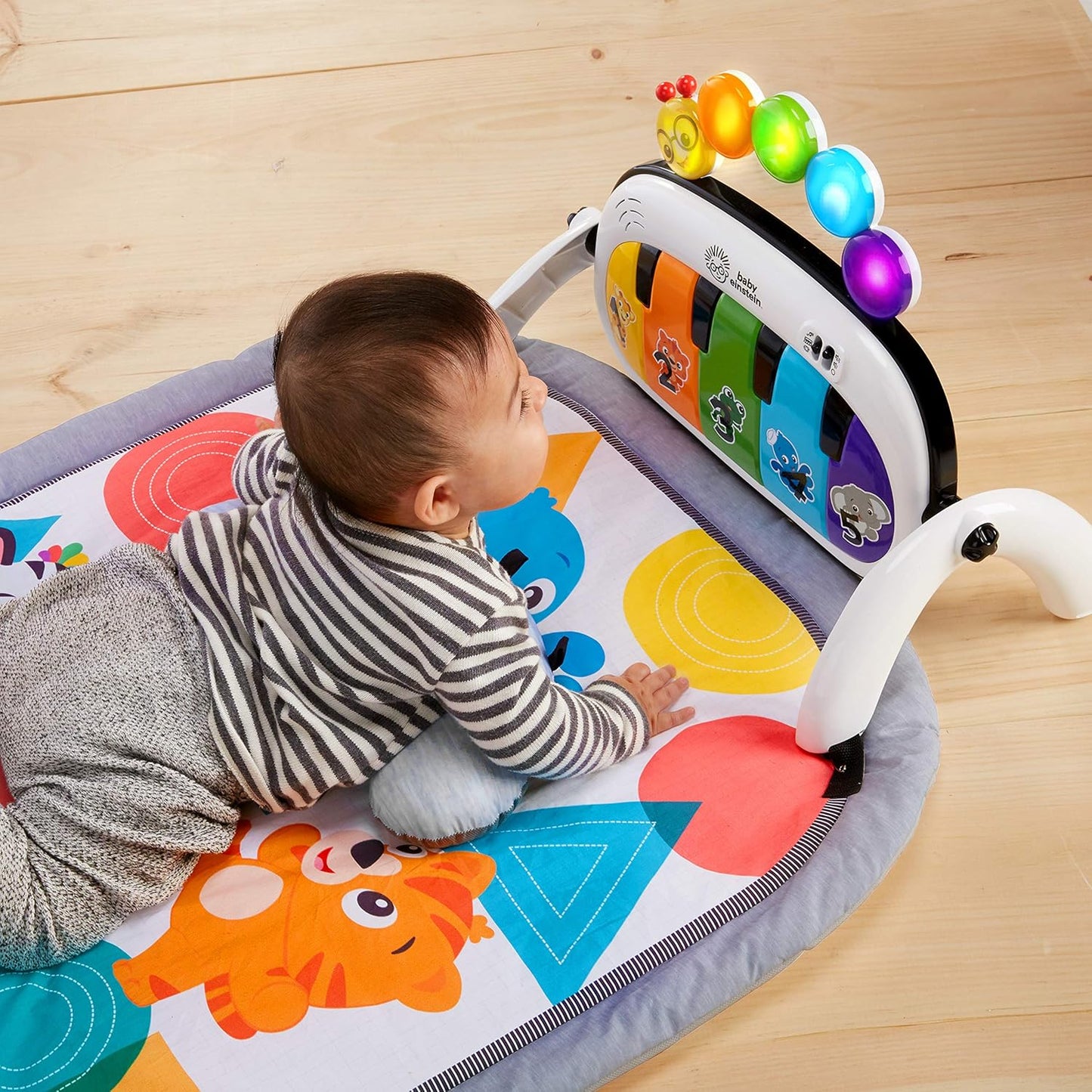 Baby Einstein lavinamasis kilimėlis Kickin’ Tunes 4in1