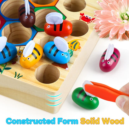Montessori magnetinis žvejybos žaidimas vaikams nuo 2 metų