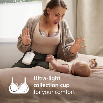 Philips Avent Hands-Free elektrinis dvigubas pientraukis, pradžios rinkinys SCD553/11