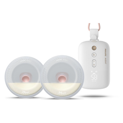 Philips Avent Hands-free, baltas - Dvigubas elektrinis pientraukis