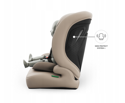 KINDERKRAFT Automobilinė kėdutė COMFORT UP 2 PLUS i-Size smėlinė