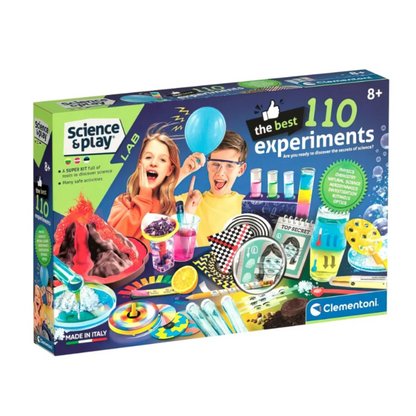 Clementoni Science & Play 110 eksperimentų rinkinys