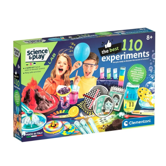 Clementoni Science & Play 110 eksperimentų rinkinys
