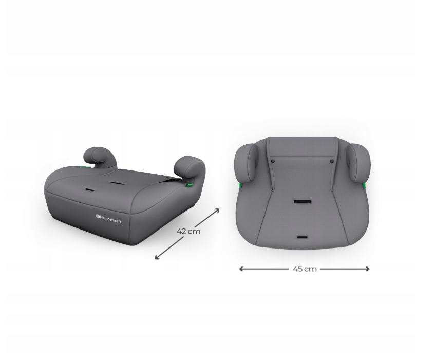 KINDERKRAFT Automobilinė kėdutė COMFORT UP 2 PLUS i-Size pilka