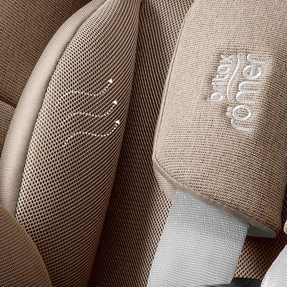 Automobilinė kėdutė BRITAX DualFix 5Z LUX, 61-105cm, Teak