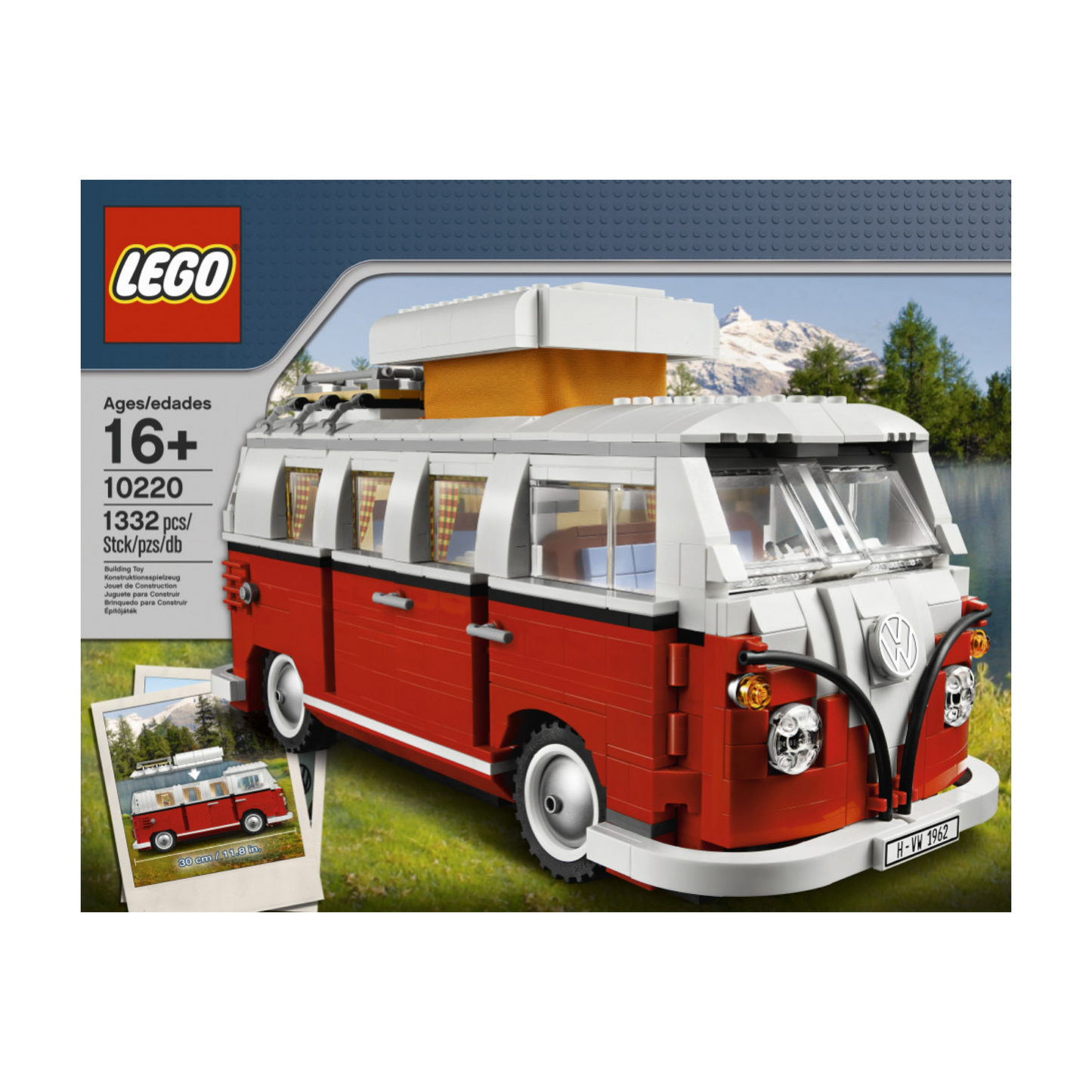 Lego Creator Expert mikroautobusas Volkswagen T1, 10220