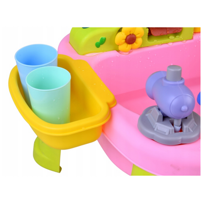„Magic Water Table“ - Interaktyvus Vandens Staliukas su Čiuožykla