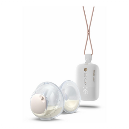 Philips Avent Hands-free, baltas - Dvigubas elektrinis pientraukis