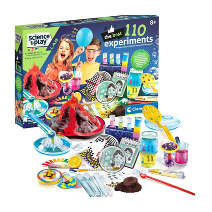 Clementoni Science & Play 110 eksperimentų rinkinys