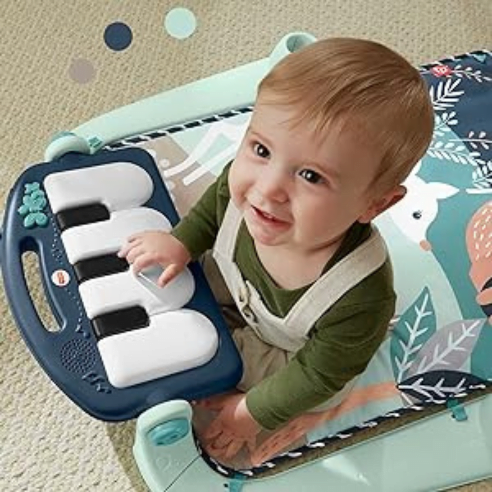 FISHER PRICE lavinamasis kilimėlis su pianinu Kick and Play Piano HKX37