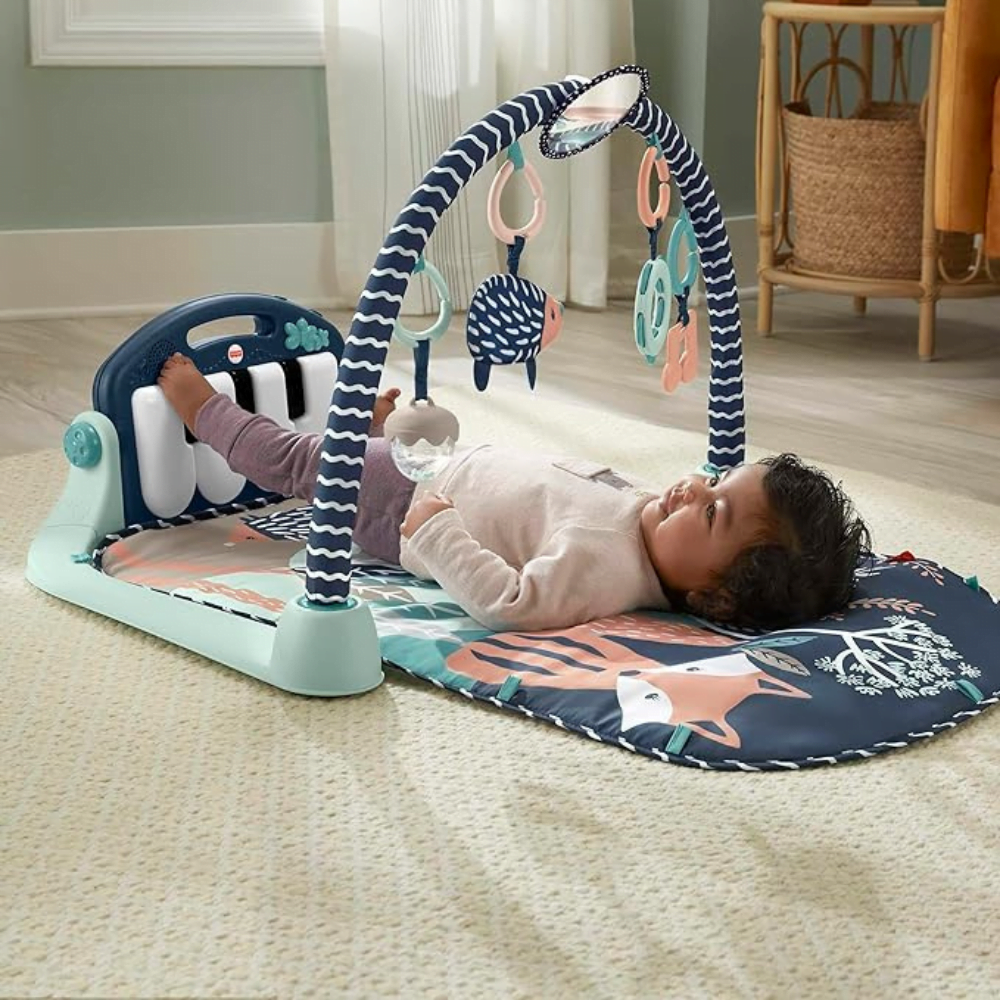 FISHER PRICE lavinamasis kilimėlis su pianinu Kick and Play Piano HKX37