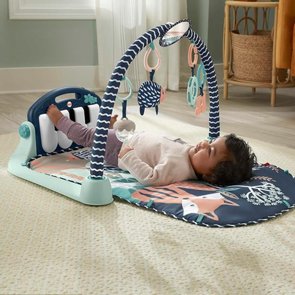 FISHER PRICE lavinamasis kilimėlis su pianinu Kick and Play Piano HKX37