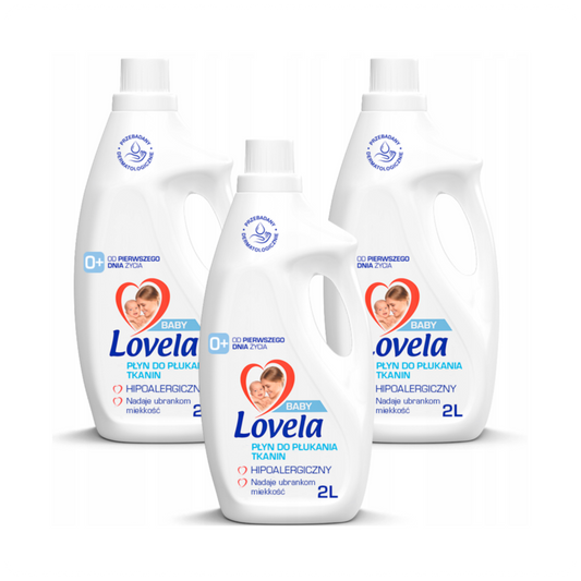 LOVELA BABY skalbinių minkštiklis, 2lx3vnt