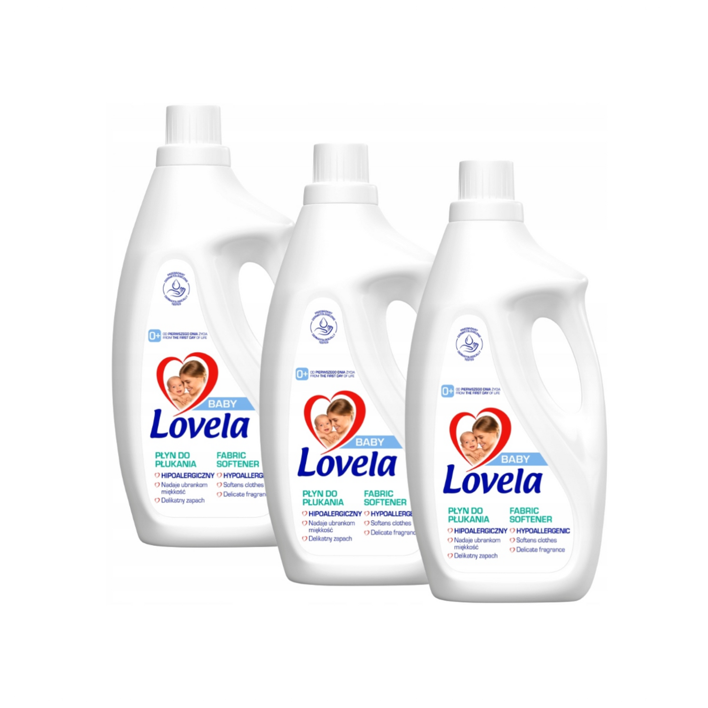 Lovela Baby hipoalerginis audinių minkštiklis kūdikių drabužiams 3×2l
