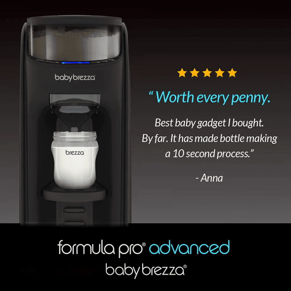 Baby Brezza mišinukų ruošimo aparatas Formula Pro Advanced Charcoal