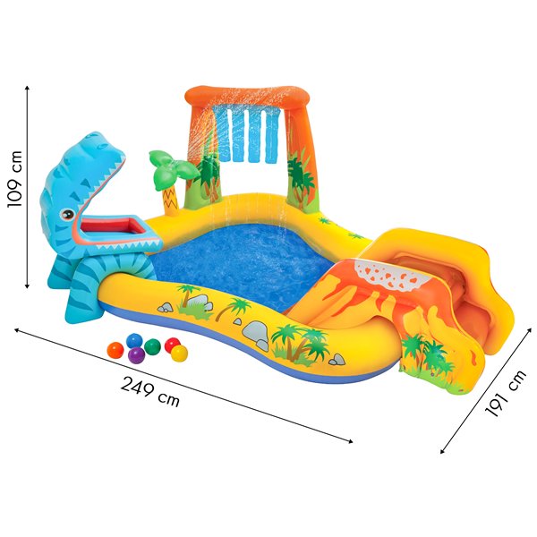 Baseinas vaikams - žaidimų aikštelė INTEX 57444
