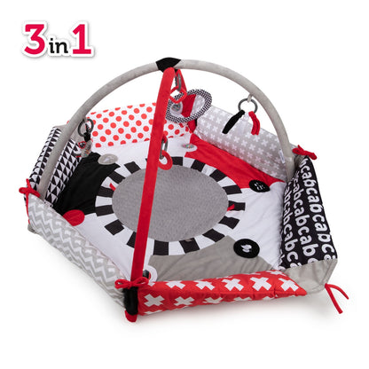 Canpol babies žaidimų kilimėlis SENSORY TOYS 68/077