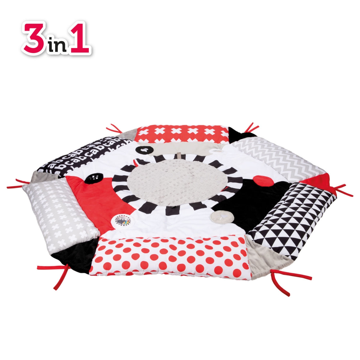 Canpol babies žaidimų kilimėlis SENSORY TOYS 68/077