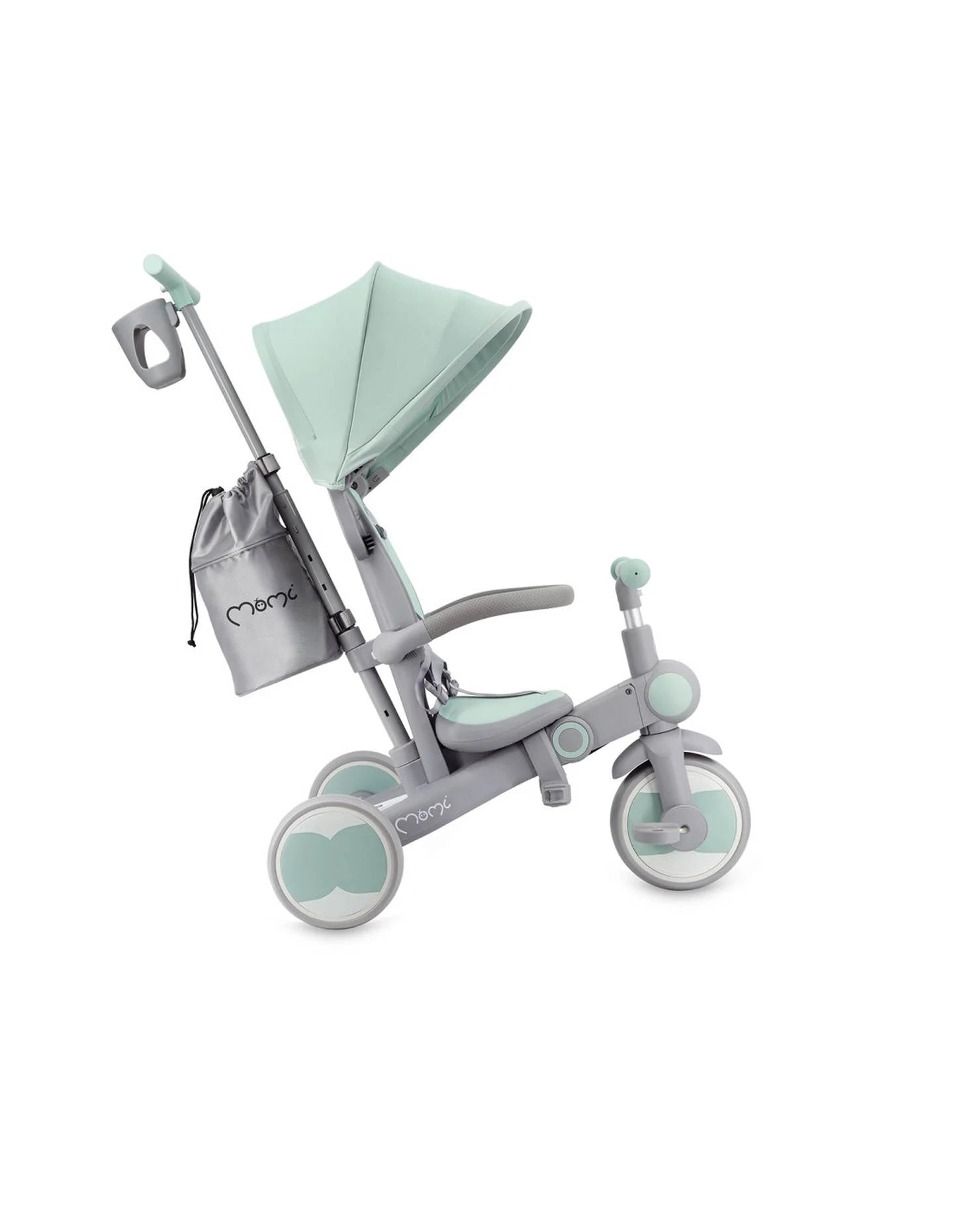 Triratukas Momi Solivia 4in1, žalias