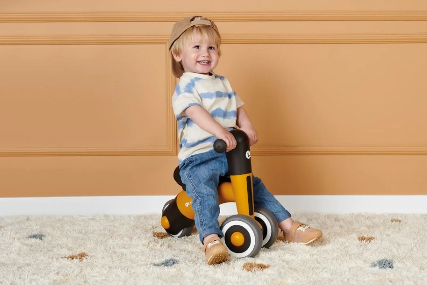KINDERKRAFT triratukas Minibi geltonas, KRMIBI00YEL0000