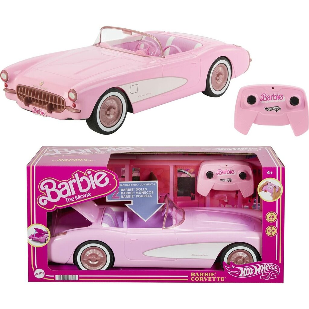 RC automobilis Hot Wheels Barbie Corvette